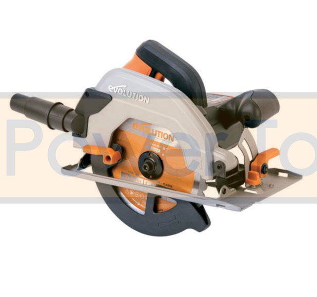 Пила дискова ручна Evolution 1200 W 185 mm