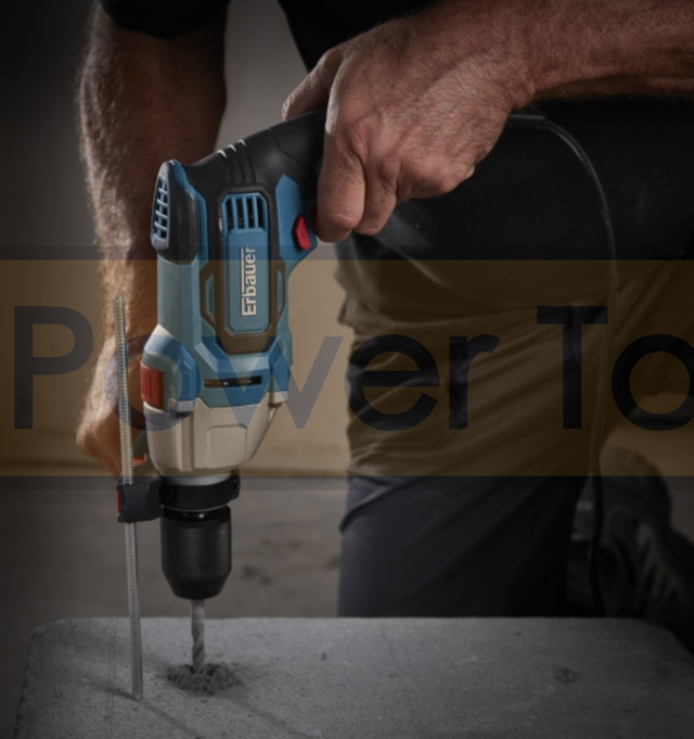 Перфоратор Erbauer EHD650 650 W. Фото 2