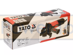 Болгарка універсальна кутова шліфмашинка Yato YT-82101 125 mm 1100 W. Фото 2