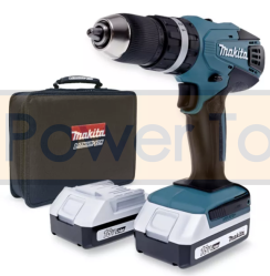 Шуруповерт Makita HP457DWEX2 18 V 1,5 mah