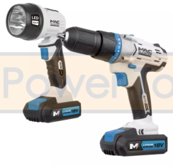 Шуруповерт MacAllister 18 V 1,5 mah + ліхтарик