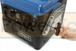 Бензиновий генератор Scheppach SG1400i 1200W. Фото 3
