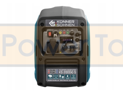 Генератор інверторний газ/бензин Könner & Söhnen KS 2000iG S 2000W. Фото 6