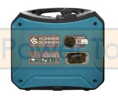 Генератор інверторний газ/бензин Könner & Söhnen KS 2000iG S 2000W. Фото 2