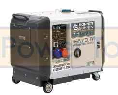 Генератор дизельний Könner & Söhnen KS 9300DE-1/3 ATSR 7500 W