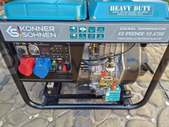Дизельний генератор Konner&Sohnen KS 9100HDE-1/3 ATSR (EURO V) ВЖИВАНИЙ