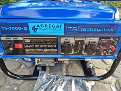 ГЕНЕРАТОР techsystem ts-7000-g 3KW 7KM газ/бензин LPG 230 