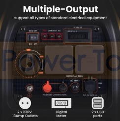 Портативний однофазний генератор Maxpeedingrods MXR2300 Вт бензин. Фото 2