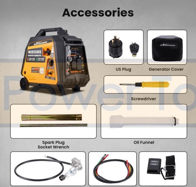 Інверторний генератор Maxpeedingrods MXR 3500S GAS бензин+газ. Фото 4