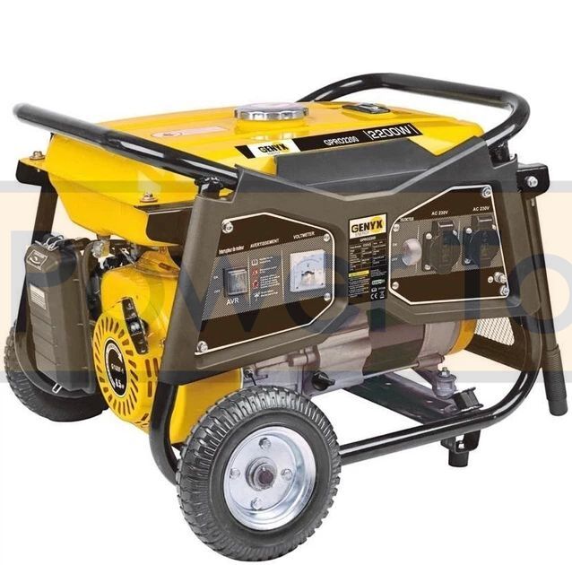 Бензиновий генератор  Genyx GPRO2200 2.2 кВт з AVR, 5.5 HP, 230V ручний стартер