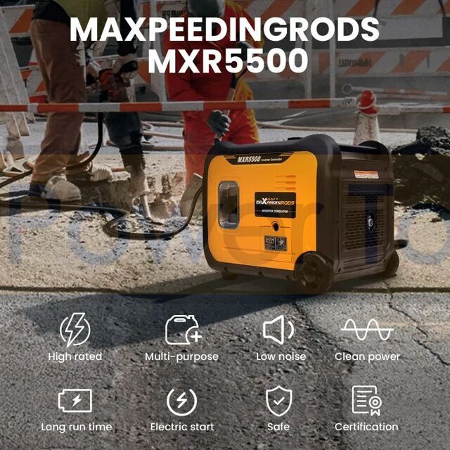 Інверторний генератор,MaXpeedingrods MXR5500, потужністю 5,5 кВт. Фото 5