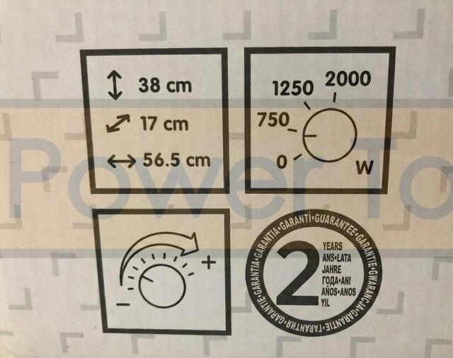 Електро батарея 2000W. Фото 3