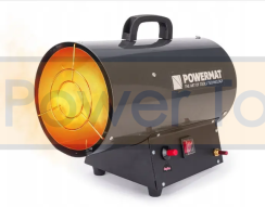 Газовий обігрівач. гармата ,25000 Вт, 520 м³/год, Powermat PM1030 ,газова гармата на природному газі,
