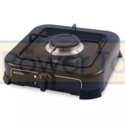 Переносна газова плитка BROCK ELECTRONICS GASHERD GS 2001 BK Чорна