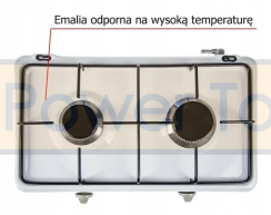 Газова плита ZOSIA на 2 конфорки. Фото 5